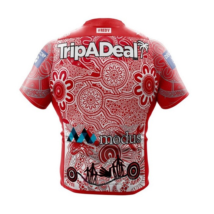 Maglia St George Illawarra Dragons Rugby 2021 Indigeno